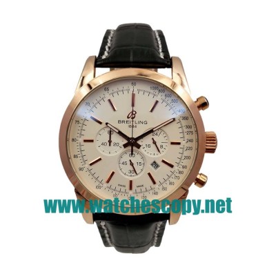UK Top Quality Breitling Transocean RB015212 Fake Watches With White Dials For Sale