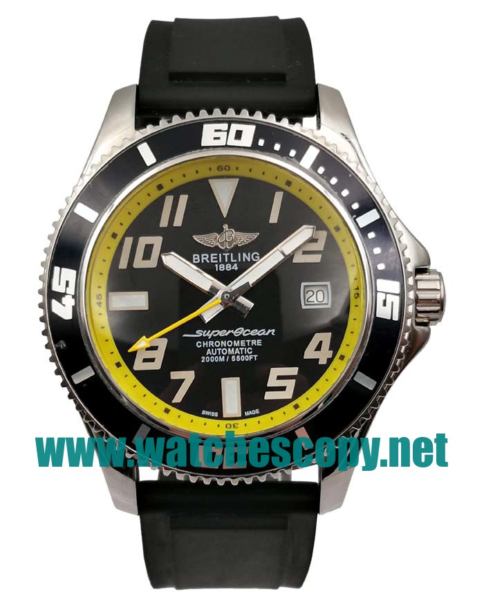 UK High Quality Fake Breitling Superocean A1736402 With Black Dials For Sale