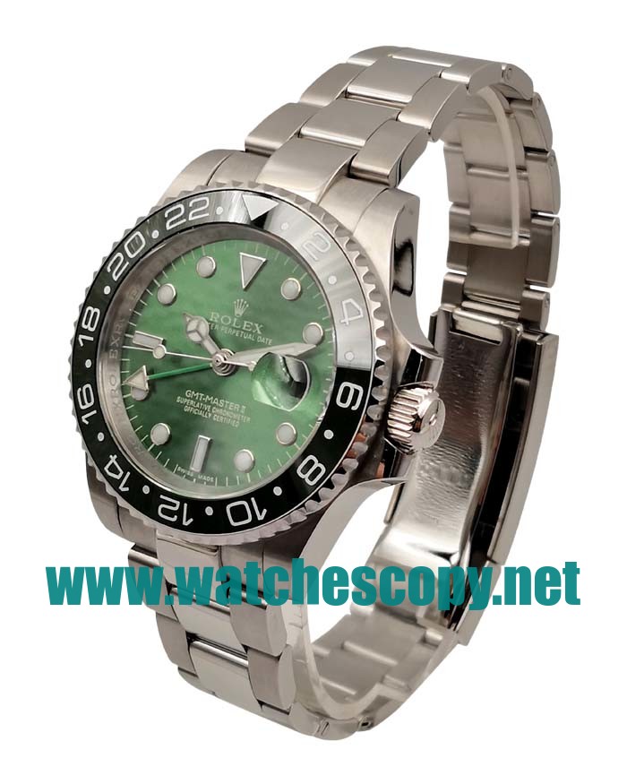 UK AAA Replica Rolex GMT-Master II 116710 LN - 40 MM Steel Cases For Sale
