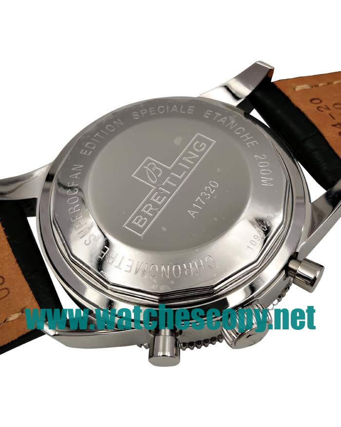 UK Cheap Breitling Superocean Heritage A23320 Fake Watches With Black Dials For Men