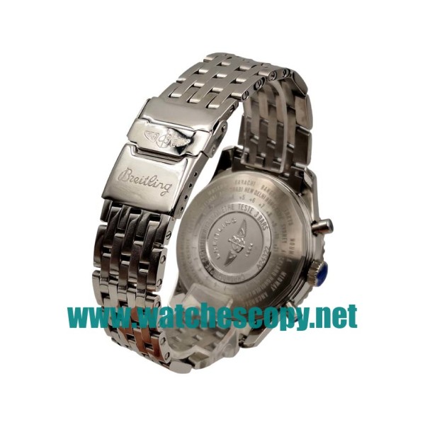 UK AAA Quality Breitling Navitimer World A24322 Replica Watches With White Dials For Men