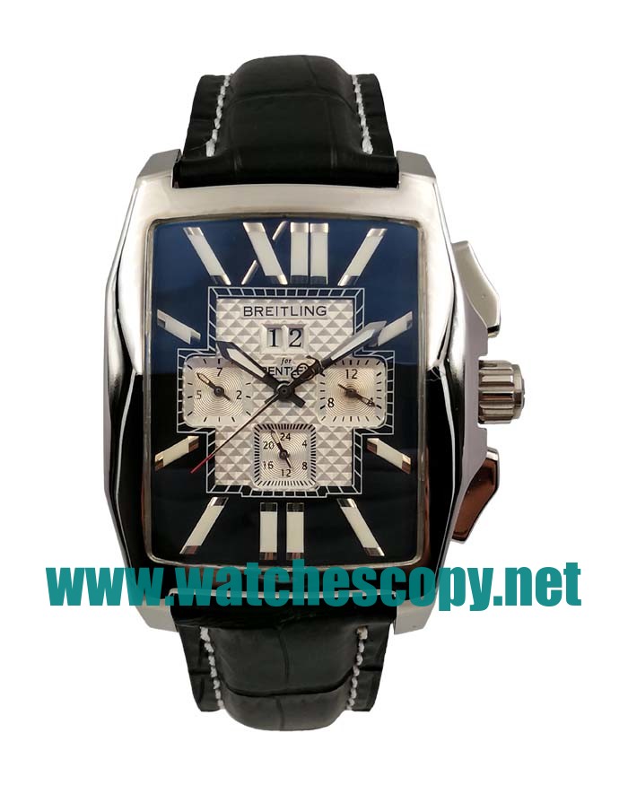 UK Best Quality Breitling Bentley Flying B Chronograph A44365 Fake Watches With Black Dials For Men