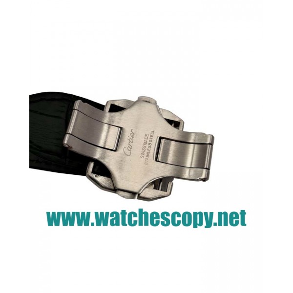 UK Replica Cartier Santos 100 W20090X8 Watches With Silver Dials For Men