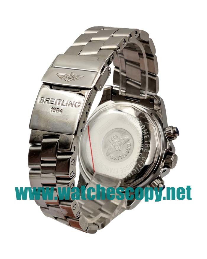 UK AAA Quality Breitling Superocean A1334102 Fake Watches With Black Dials For Men