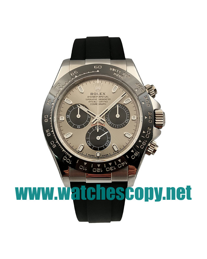 UK Swiss Made Rolex Daytona 116519 LN Fake Watches With Gray Dials For Men