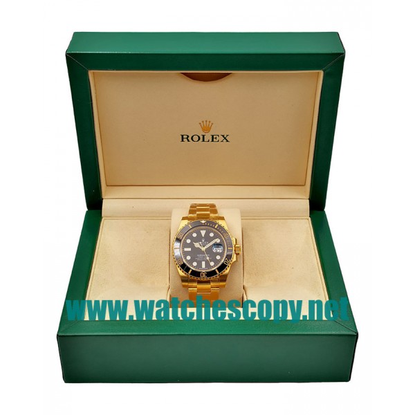 UK 40 MM Cheap Rolex Submariner 116618 LN Fake Watches With Black Dials For Sale