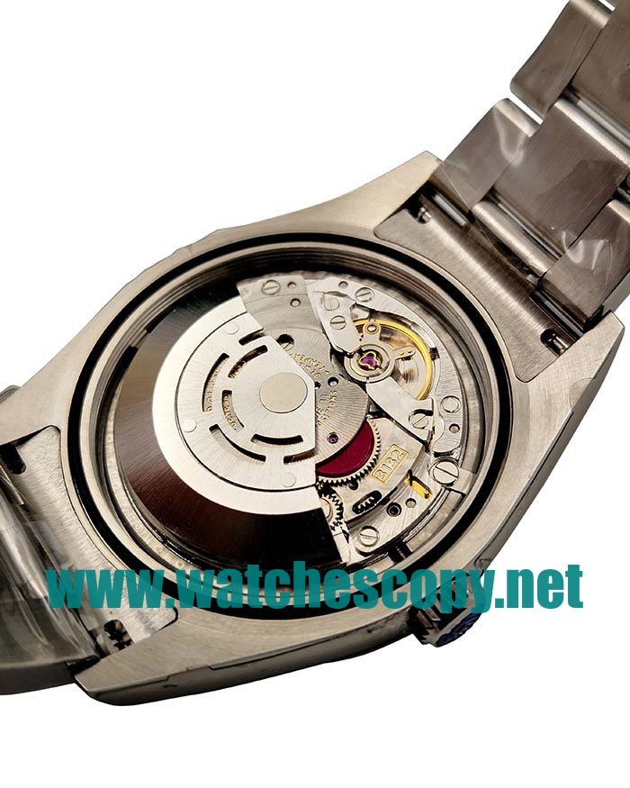 UK 39 MM Cheap Rolex Explorer 214270 Fake Watches With Black Dials For Sale