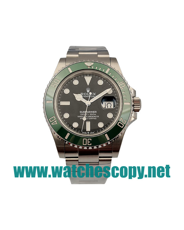 UK 41 MM Cheap Rolex Submariner 126610LV Fake Watches With Black Dials For Sale