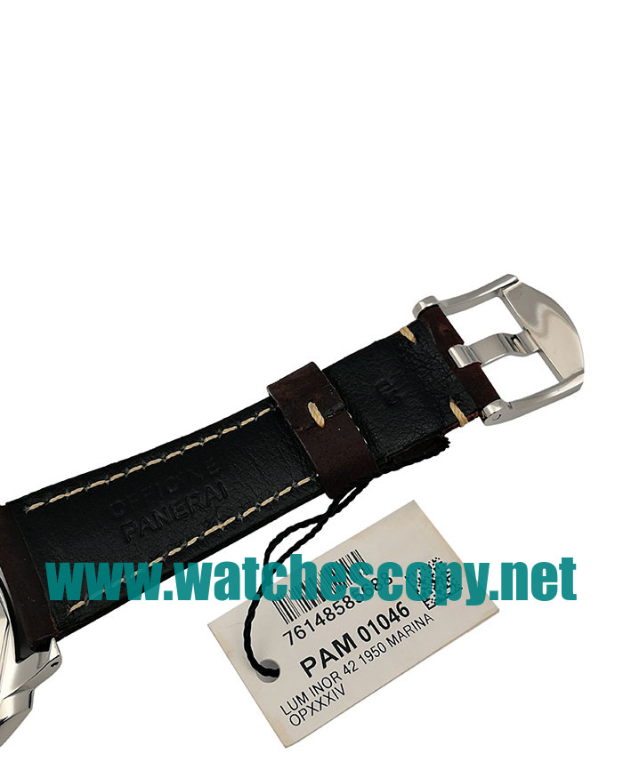 UK 42 MM Cheap Panerai Luminor Due PAM01046 Fake Watches With White Dials For Sale