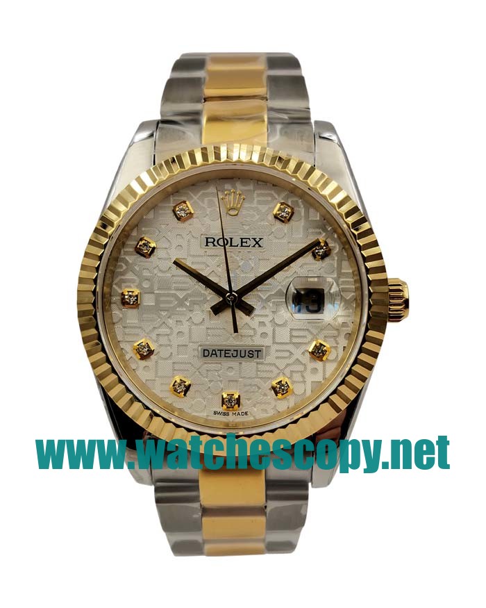UK Perfect Replica Rolex Datejust 116233 Watches With Silver Dials For Sale