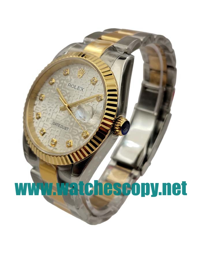 UK Perfect Replica Rolex Datejust 116233 Watches With Silver Dials For Sale