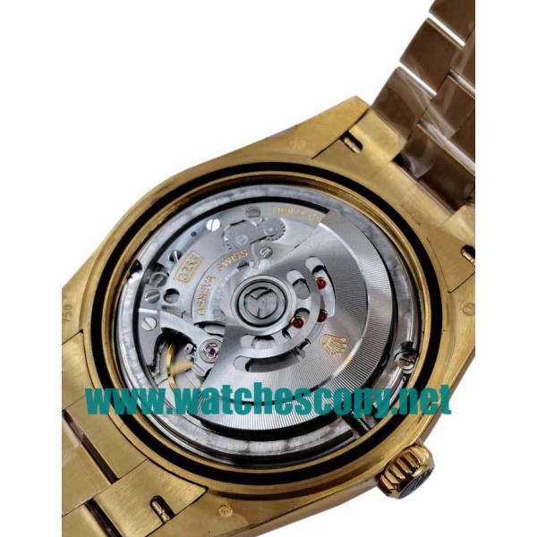 UK 40 MM Cheap Rolex Day-Date 228238 Fake Watches With Black Dials For Sale
