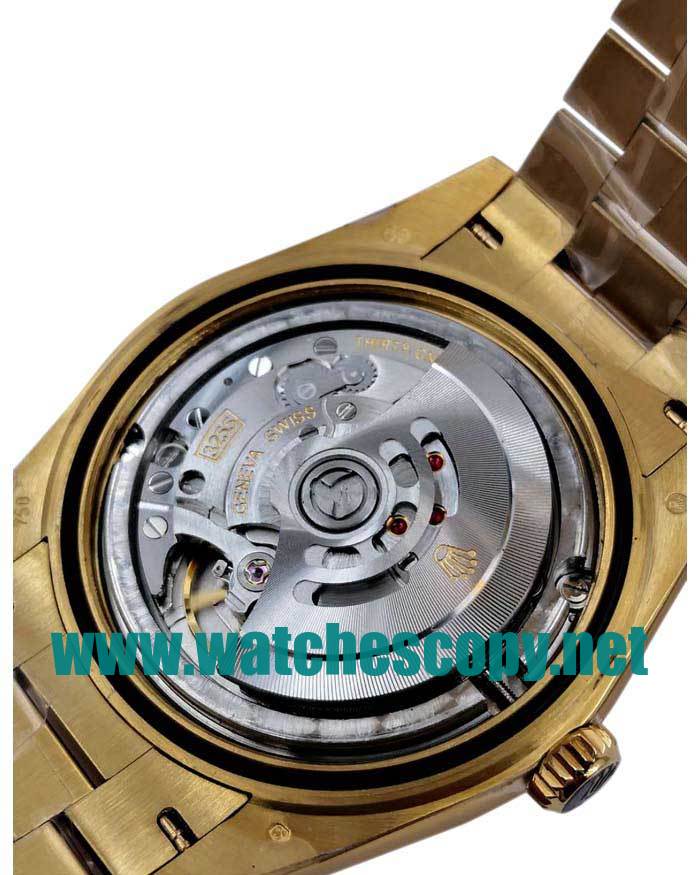 UK 40 MM Cheap Rolex Day-Date 228238 Fake Watches With Black Dials For Sale
