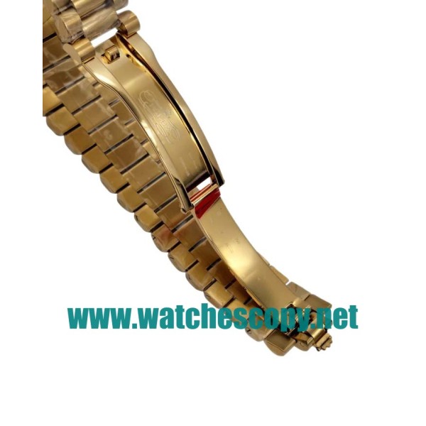 UK 40 MM Cheap Rolex Day-Date 228238 Fake Watches With Black Dials For Sale