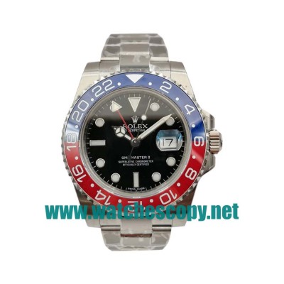 UK Swiss Movement Replica Rolex GMT-Master II 116719 Watches With Steel Cases For Sale