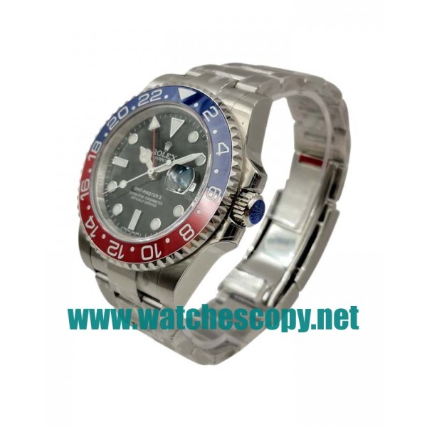 UK Swiss Movement Replica Rolex GMT-Master II 116719 Watches With Steel Cases For Sale
