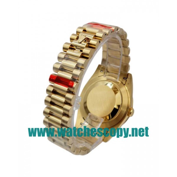 UK AAA Replica Rolex Day-Date 228238 - 40 MM Yellow Gold Cases For Sale