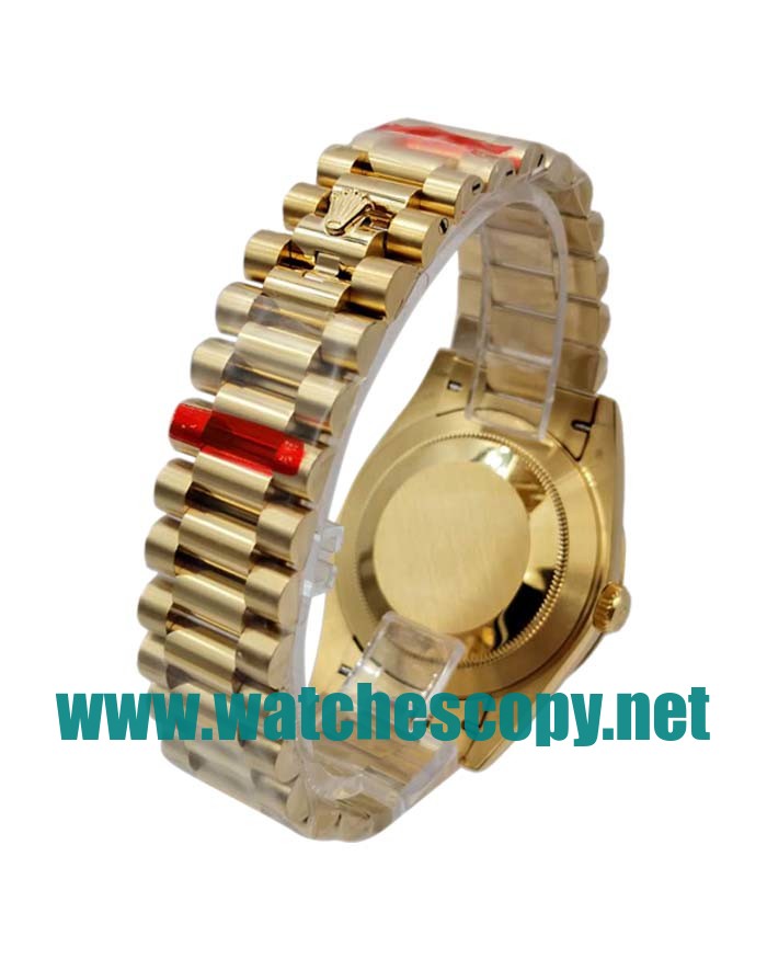 UK AAA Replica Rolex Day-Date 228238 - 40 MM Yellow Gold Cases For Sale