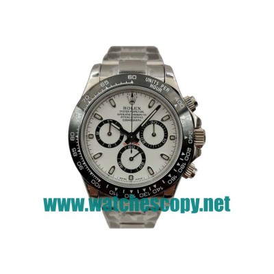 UK AAA Replica Rolex Daytona 116500 - 40 MM Steel Cases For Sale