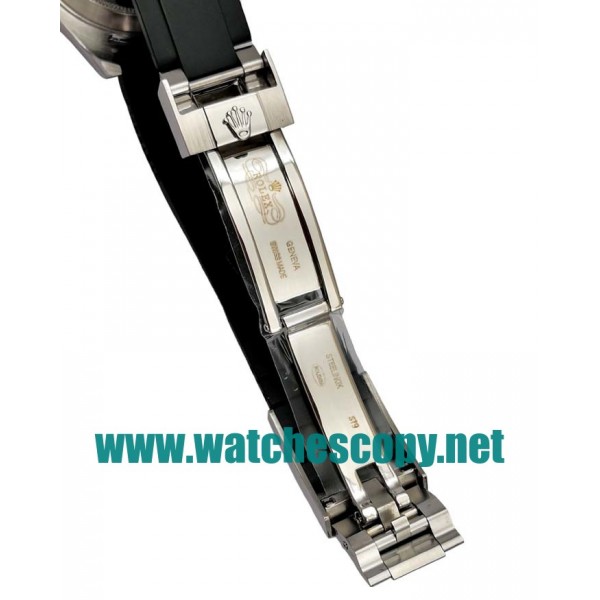 UK Best Quality Rolex Yacht-Master 116655 Fake Watches With Black Dials 
