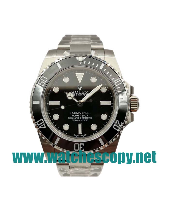 UK Perfect Replica Rolex Submariner 114060 Watches With Black Dials For Men