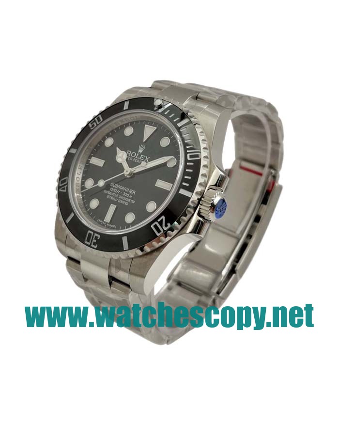 UK Perfect Replica Rolex Submariner 114060 Watches With Black Dials For Men