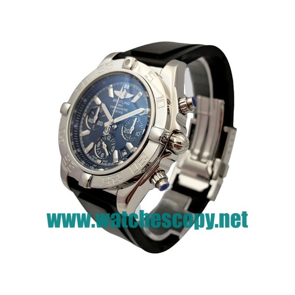 UK AAA Quality Breitling Chronomat AB0110 Fake Watches With Blue Dials For Men