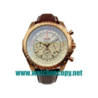 UK AAA Quality Breitling Bentley Motors A25362 Fake Watches With White Dials For Men