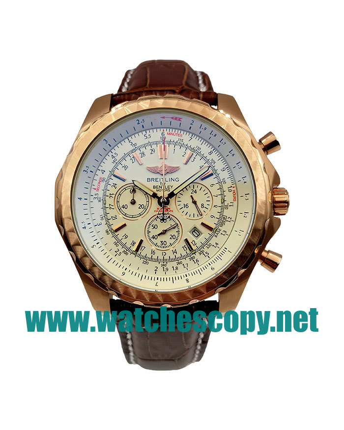 UK AAA Quality Breitling Bentley Motors A25362 Fake Watches With White Dials For Men