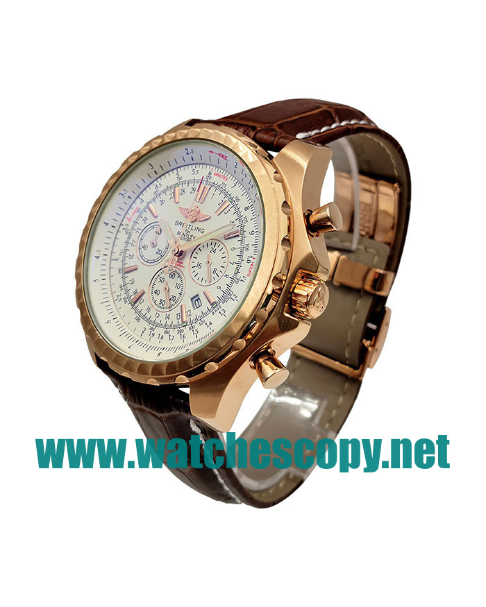 UK AAA Quality Breitling Bentley Motors A25362 Fake Watches With White Dials For Men