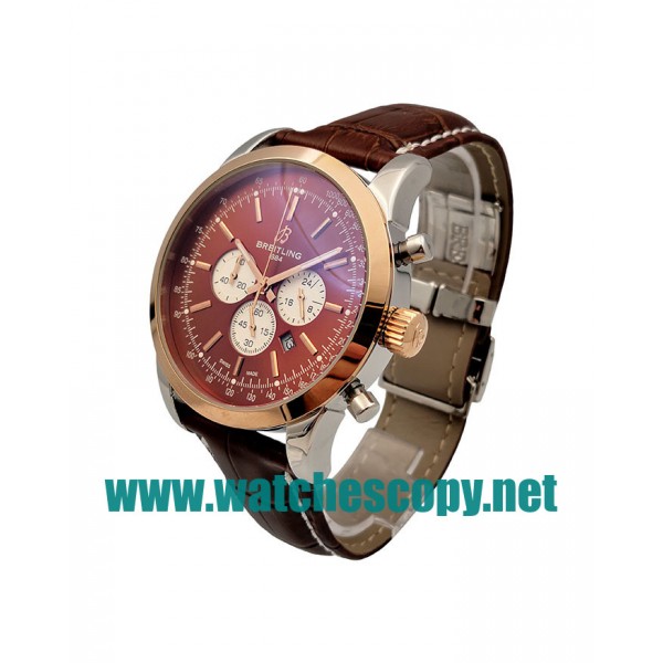 UK Best Quality Breitling Transocean UB015212 Replica Watches With Coffee Dials For Sale