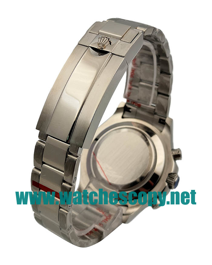 UK Perfect Replica Rolex Yacht-Master II 116680 Watches With White Dials For Men