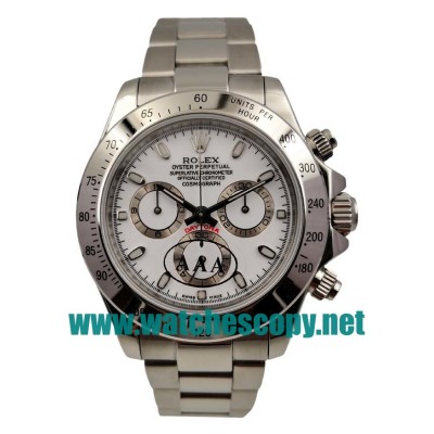 UK AAA Replica Rolex Daytona 116520 - 40 MM Steel Cases For Sale