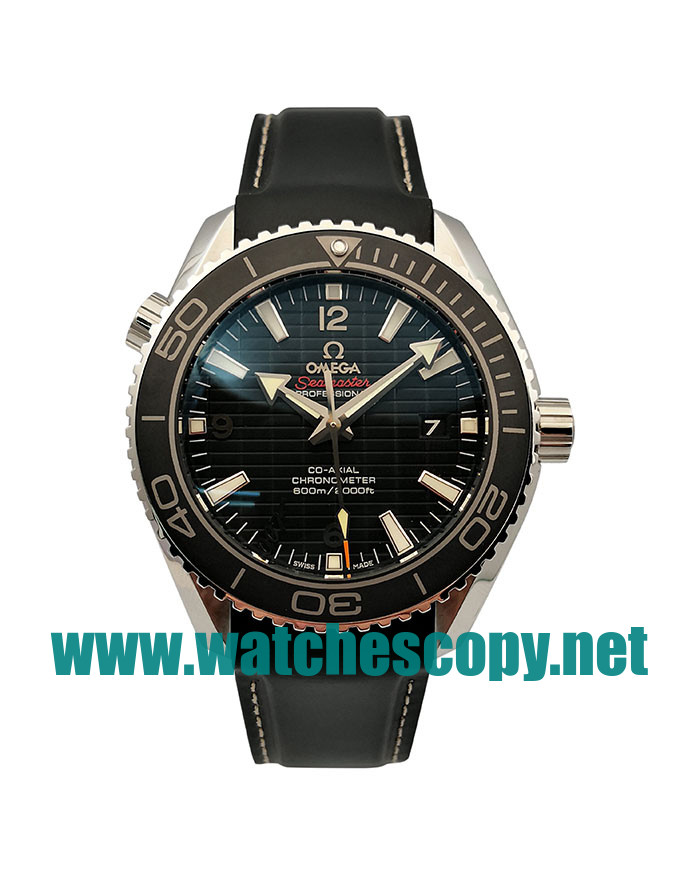 UK 1:1 Wholesale Replica Omega Seamaster Planet Ocean 215.33.44.21.01.001 Watches With Black Dials For Men