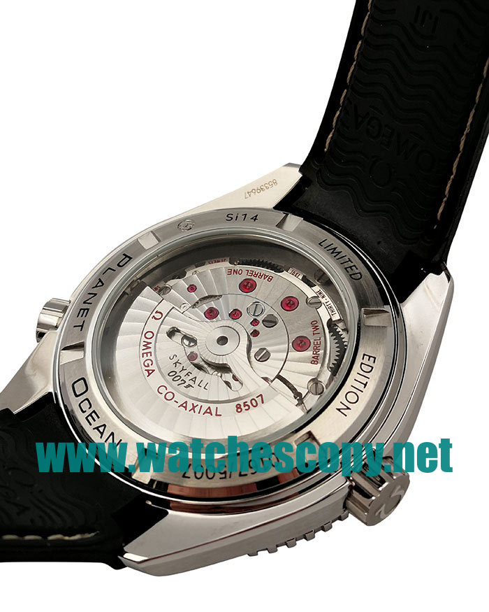 UK 1:1 Wholesale Replica Omega Seamaster Planet Ocean 215.33.44.21.01.001 Watches With Black Dials For Men