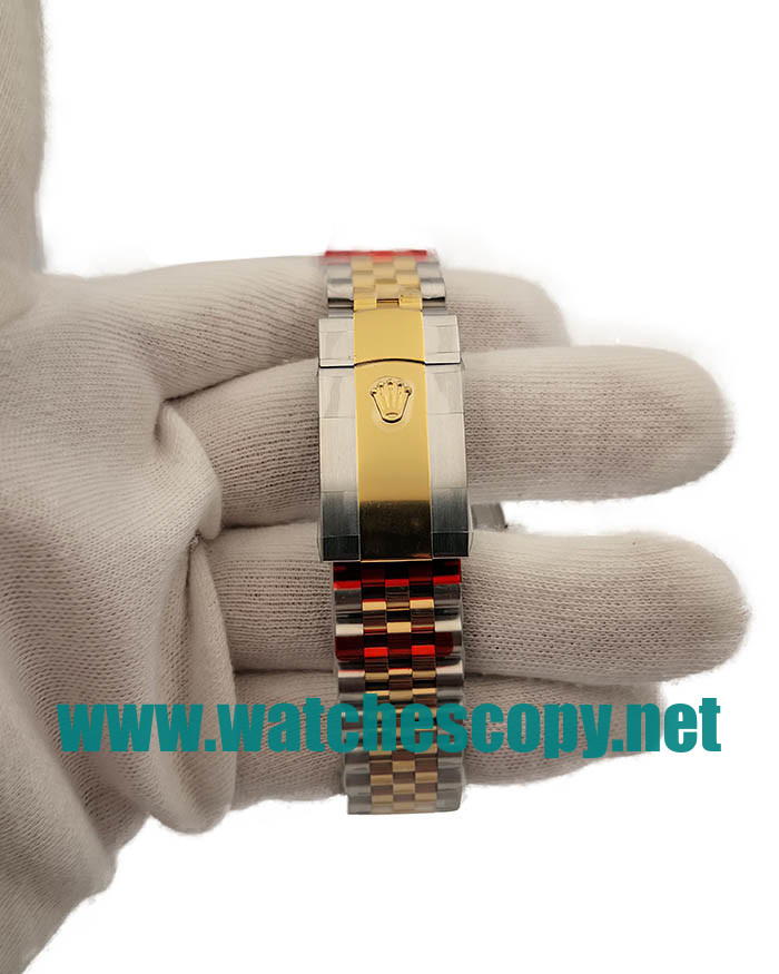 UK 41 MM Cheap Rolex Datejust II 116333 Fake Watches With Black Dials For Sale