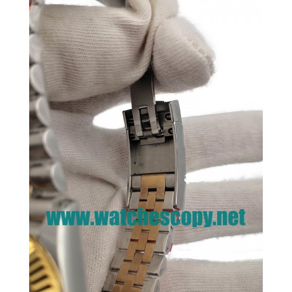 UK 41 MM Cheap Rolex Datejust II 116333 Fake Watches With Black Dials For Sale