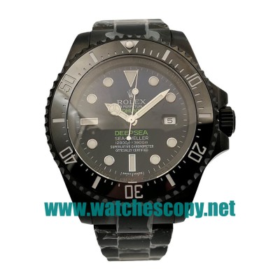 UK 44MM Cheap Rolex Deepsea 116660 Fake Watches With D-Blue Dials For Sale