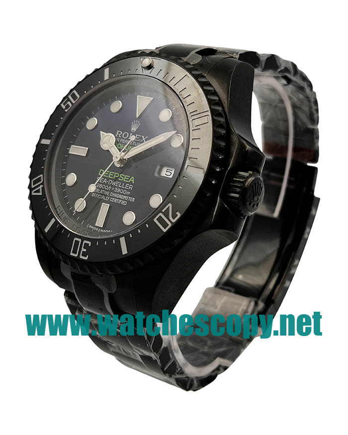 UK 44MM Cheap Rolex Deepsea 116660 Fake Watches With D-Blue Dials For Sale