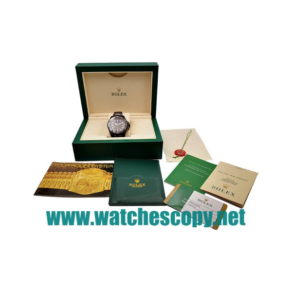 UK 44MM Cheap Rolex Deepsea 116660 Fake Watches With D-Blue Dials For Sale