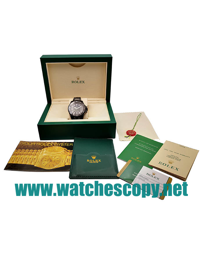 UK 44MM Cheap Rolex Deepsea 116660 Fake Watches With D-Blue Dials For Sale
