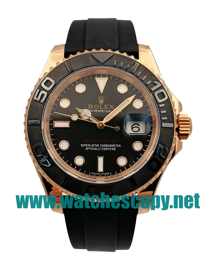 UK Top Quality Replica Rolex Yacht-Master Watches With Rose Gold Cases For Sale