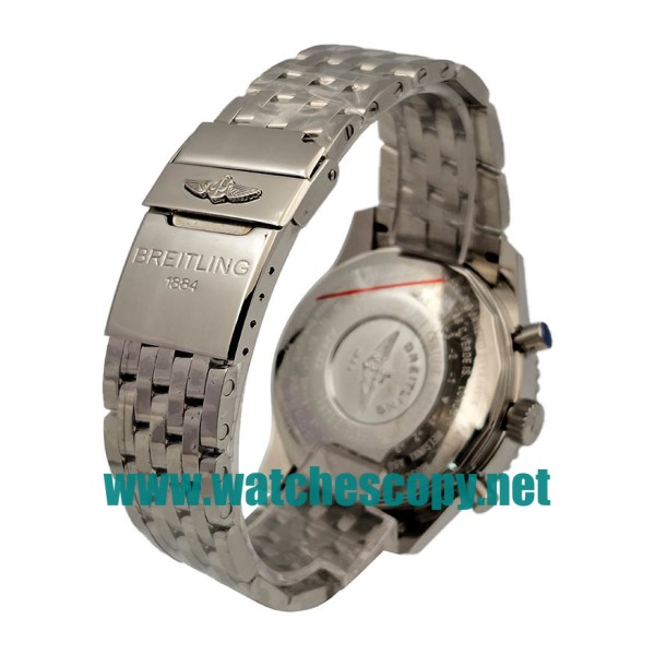 UK Best 1:1 Breitling Navitimer World A24322 Fake Watches With White Dials For Sale