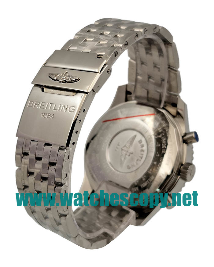 UK Best 1:1 Breitling Navitimer World A24322 Fake Watches With White Dials For Sale