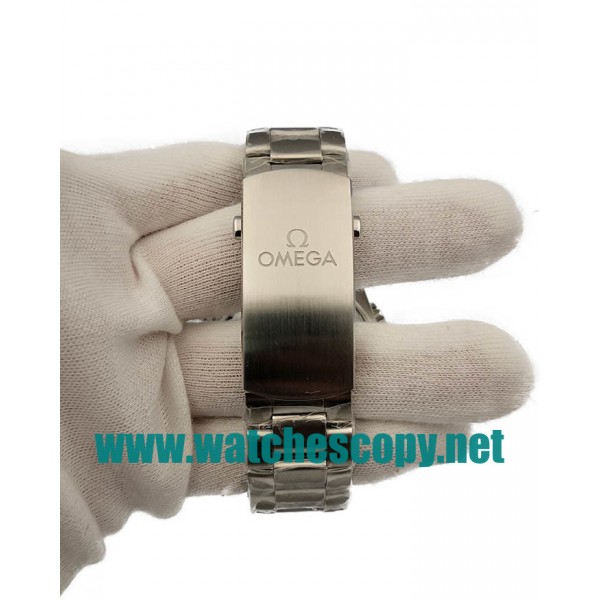 UK Swiss Replica Omega Seamaster Planet Ocean Watches With Black Dials For Sale
