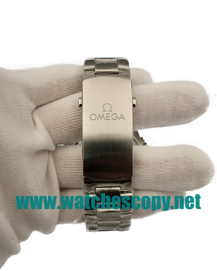UK Swiss Replica Omega Seamaster Planet Ocean Watches With Black Dials For Sale