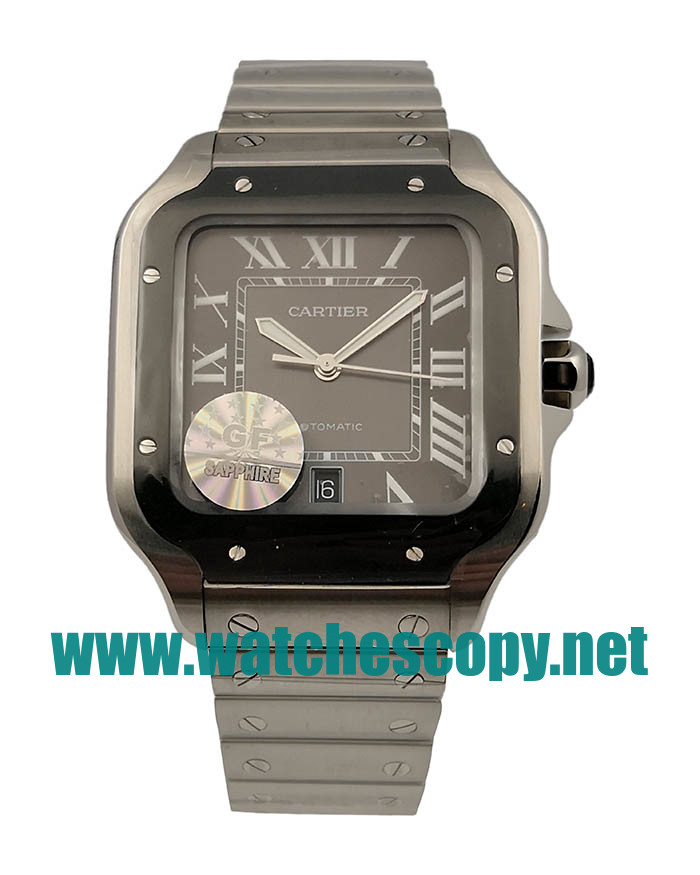 UK Top Quality Replica Cartier Santos WSSA0037 Watches With 37.5 MM Steel Cases For Sale