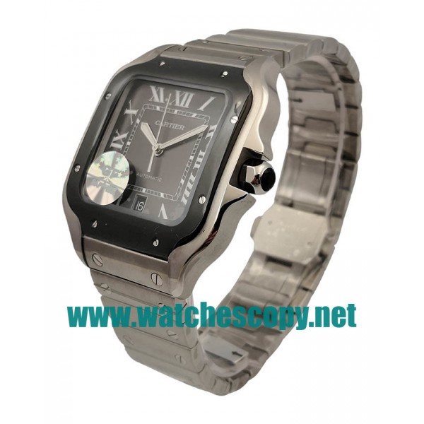 UK Top Quality Replica Cartier Santos WSSA0037 Watches With 37.5 MM Steel Cases For Sale