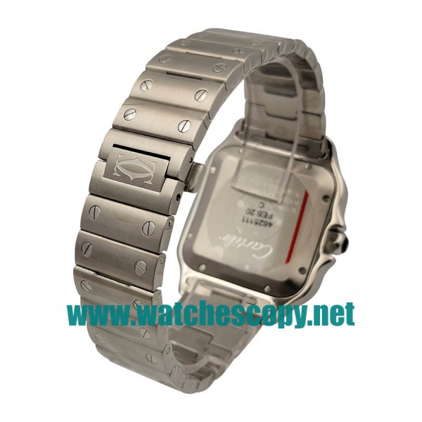 UK Top Quality Replica Cartier Santos WSSA0037 Watches With 37.5 MM Steel Cases For Sale