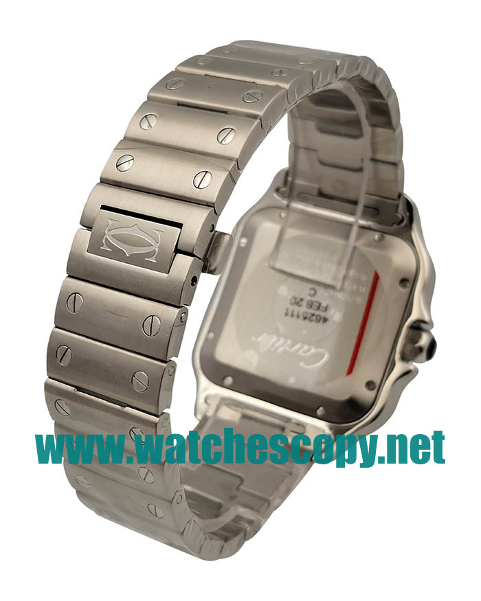 UK Top Quality Replica Cartier Santos WSSA0037 Watches With 37.5 MM Steel Cases For Sale